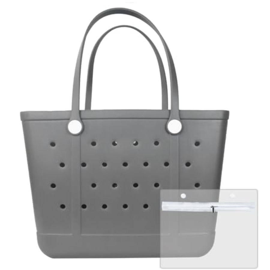 Woman In Bag - X Large Beach Bag, Oversized Rubber