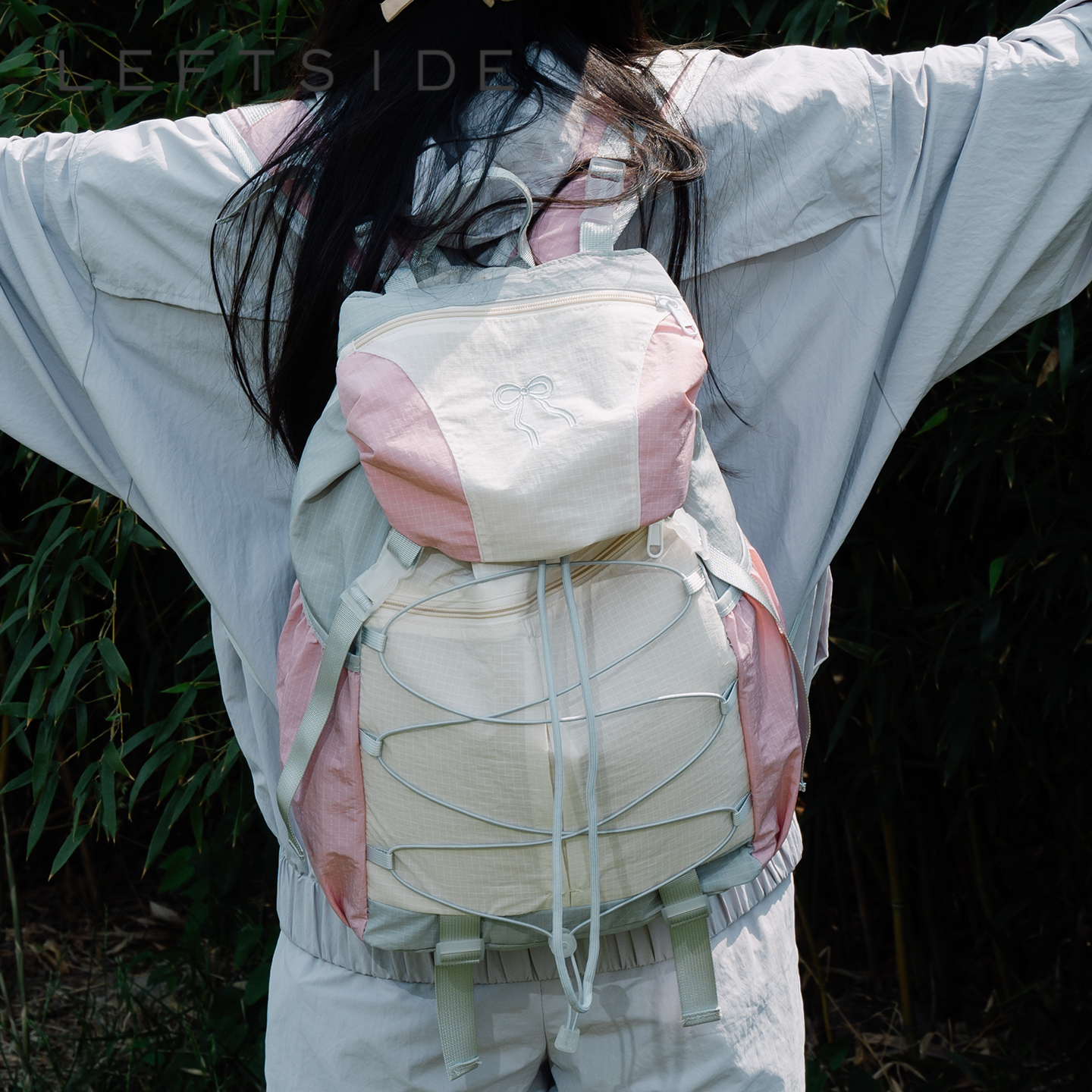 Women Bags Trend 2025 - LEFTSIDE Women Soft Nylon Waterproof Backpacks