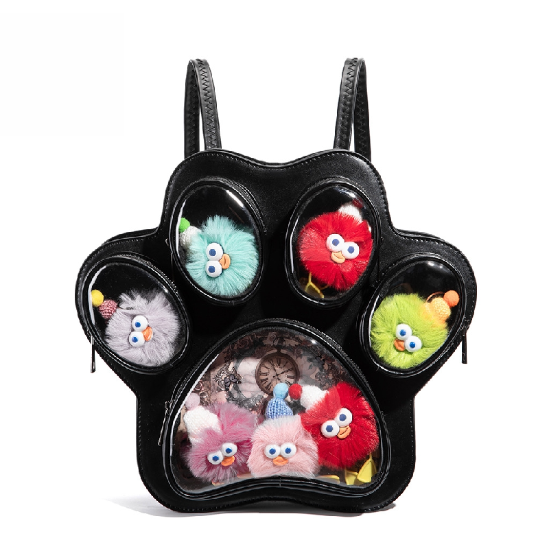 Women'S Bags Everyday - Cute Cat Paw Shape Ita Bag,
