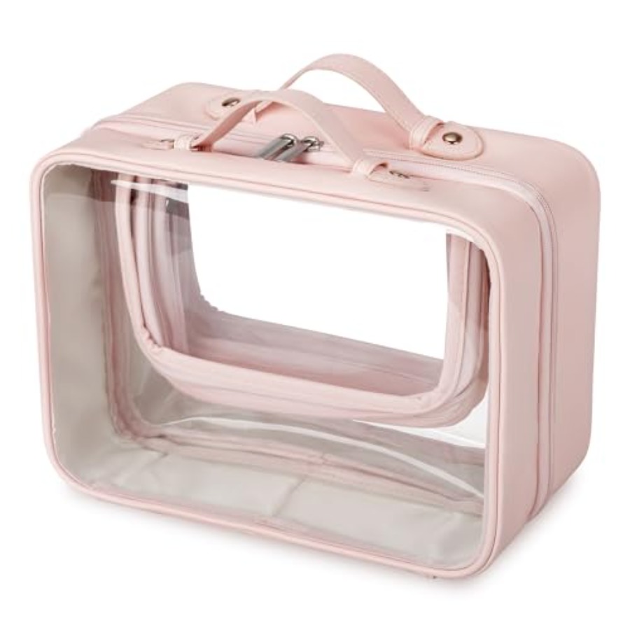 Woman In Bag - TSA Approved Toiletry Bag, Clear Makeup