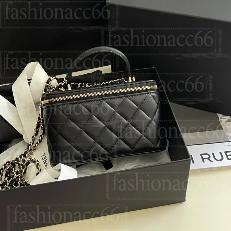 Women Vanity Bags - Channeled Bag Women designer makeup bag