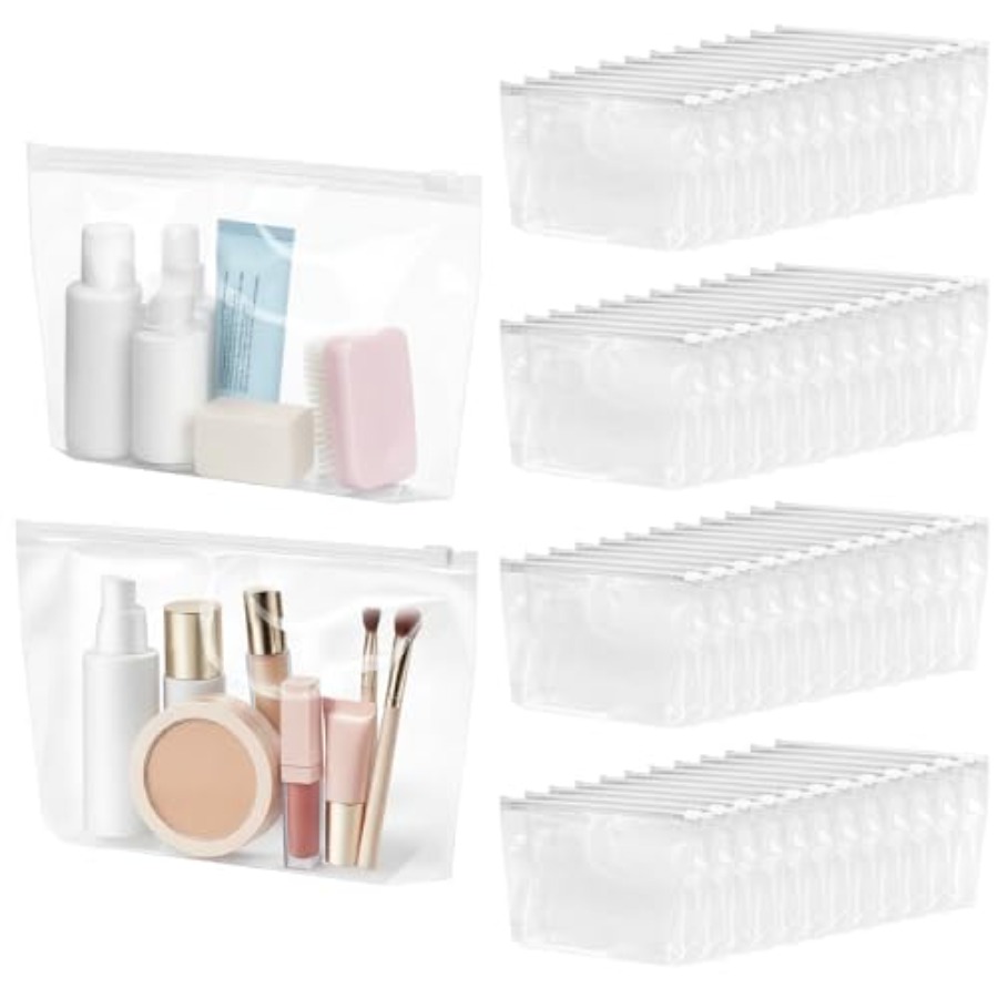 Woman In Bag - Pcs Small Toiletry Bags Bulk, Clear