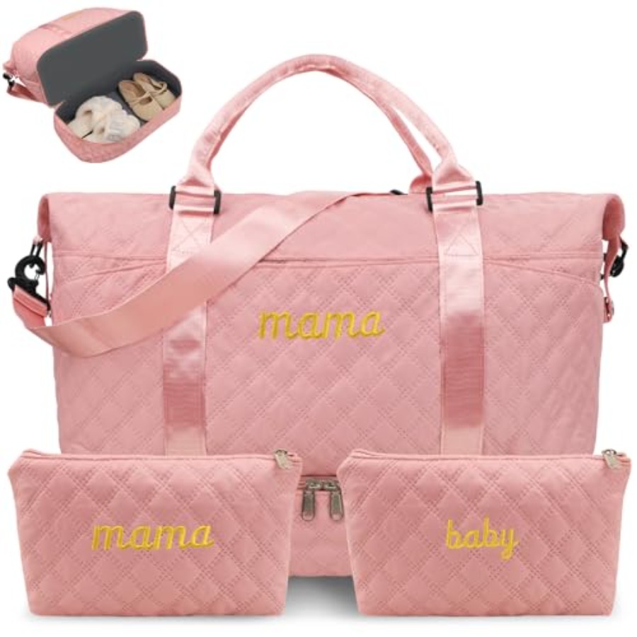Woman In Bag - Mama Baby Pregnancy Hospital Bag Essentials