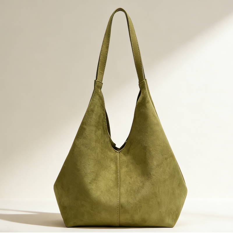 Women Bags High End Brands - Brand Soft Suede Shoulder Bag Large