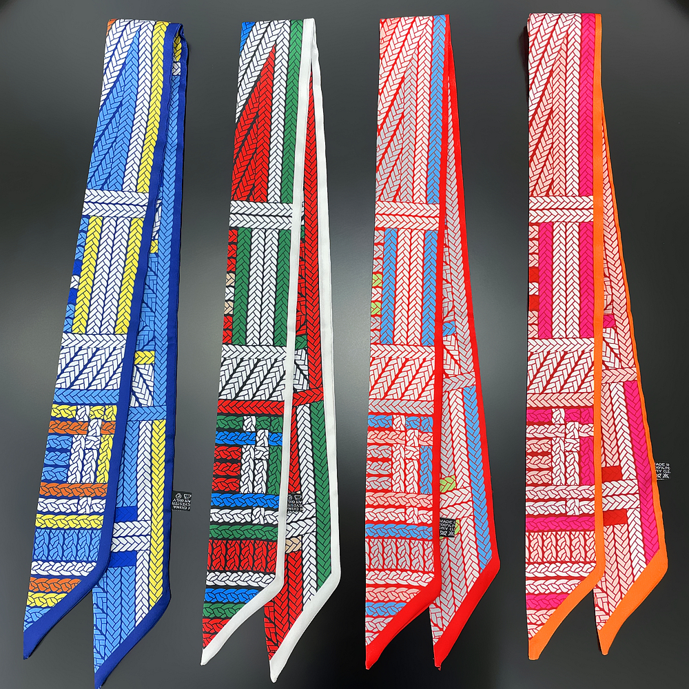 Women Bags Luxury Brands - 2024 New Rope Print Women Scarf
