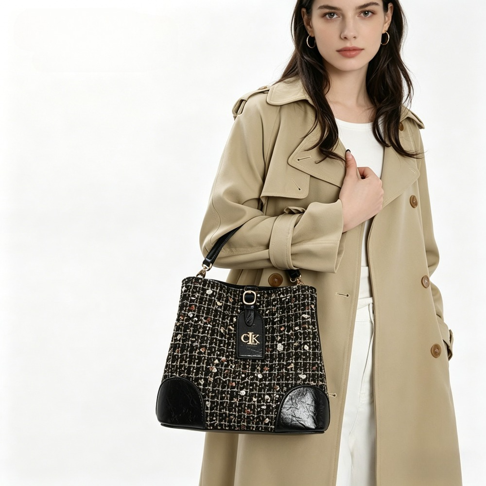 Women Bags Ck - CK&WQ Large Capacity Bucket Bag Versatile