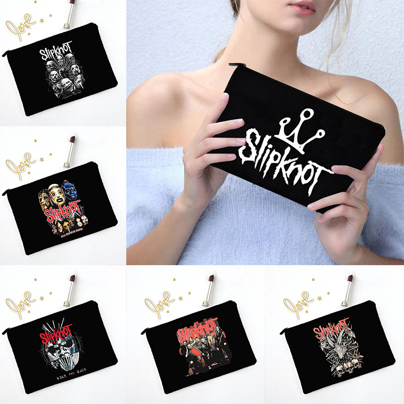 Women Bags Pinterest - Slipknots pattern Cosmetic Bag Makeup Case