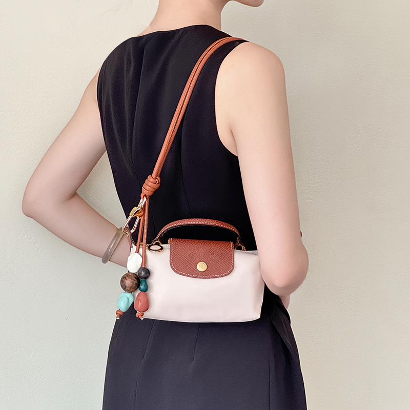 Women'S Bags Longchamp - Beaded Shoulder Strap For Longchamp Mini