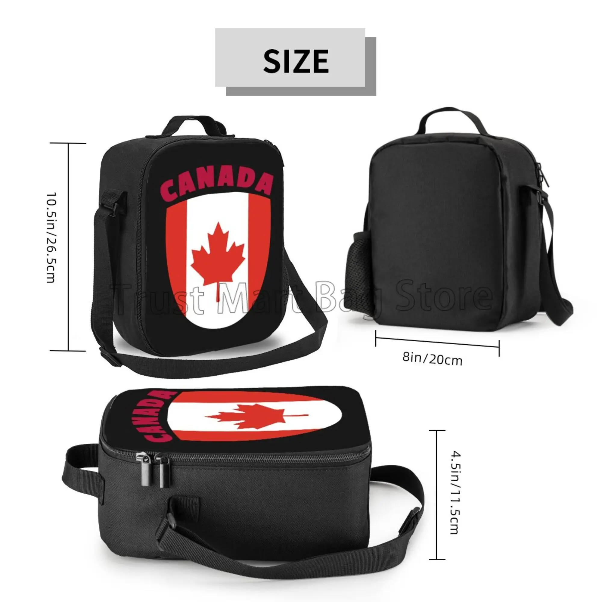 Canada Flag Print Lunch Bags f - Women Bags In Canada review and price