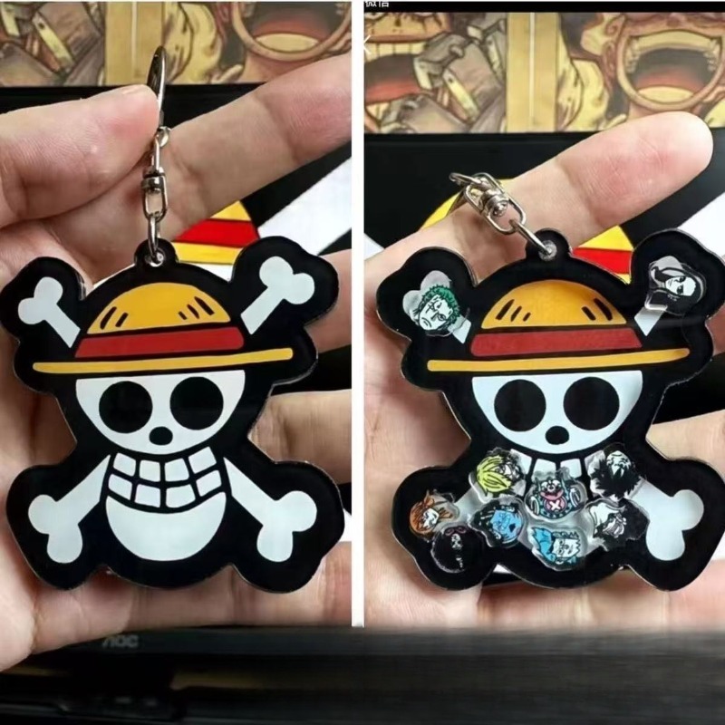 One Piece keychain Luffy straw - Woven Straw Bag review and price