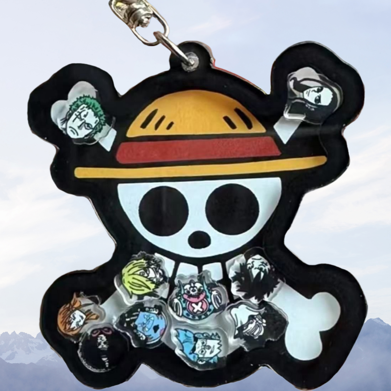 One Piece keychain Luffy straw - Woven Straw Bag review and price