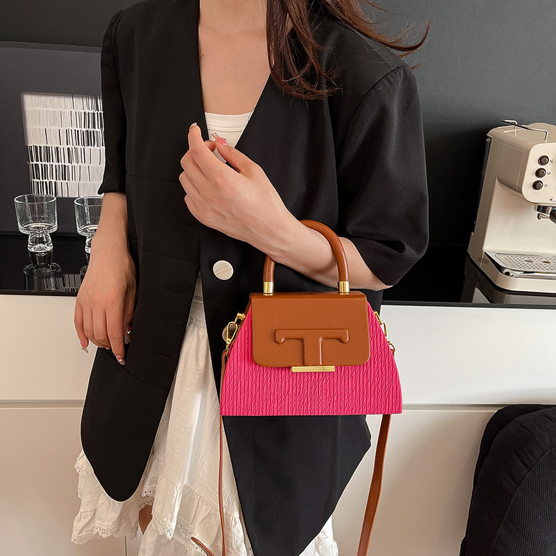 CHHC Color Block Box Bag, 2026 - Top Handle Structured review and price
