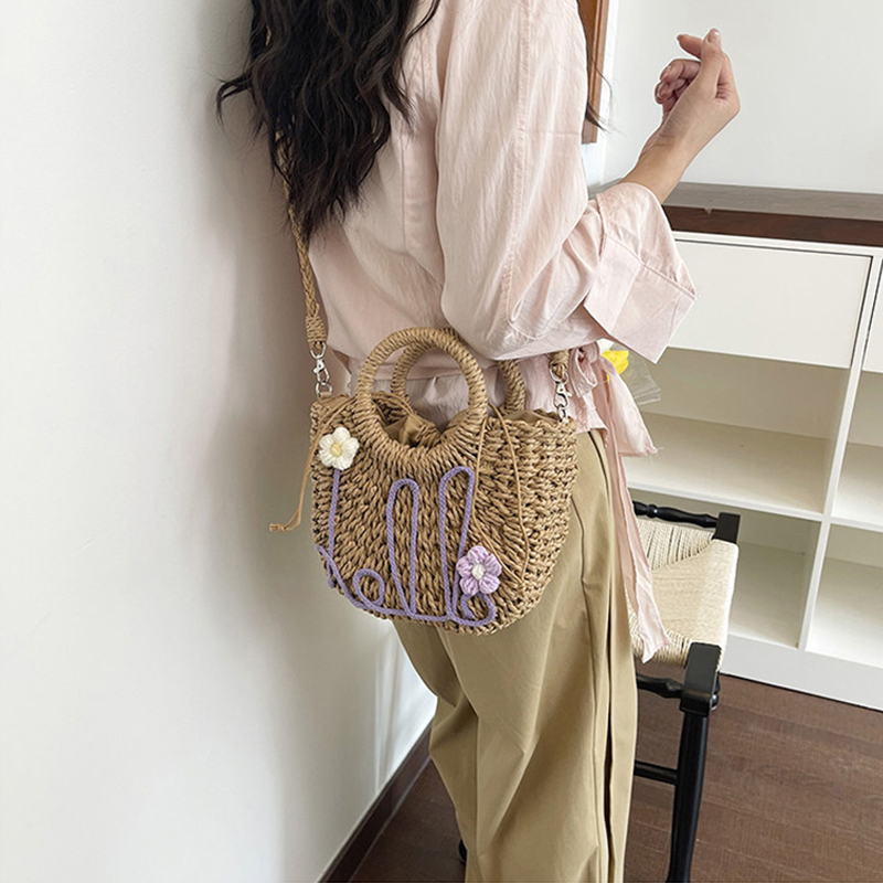 Handwoven Straw Bag Ladies Bea - Women'S Bags Holiday review and price