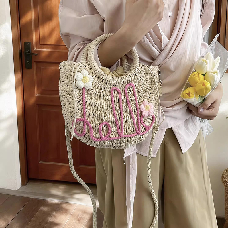 Handwoven Straw Bag Ladies Bea - Women'S Bags Holiday review and price