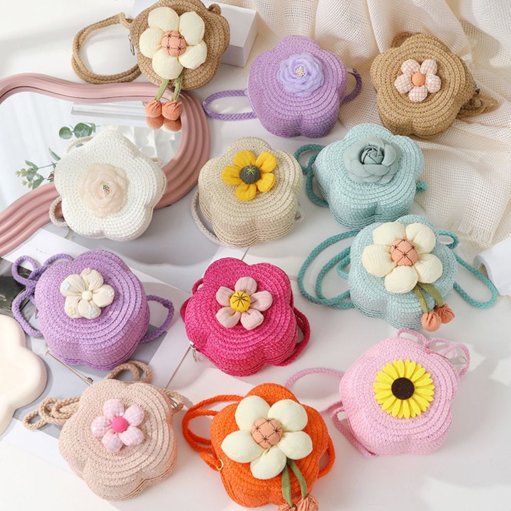 Children's Straw Small Shoulde - Woven Straw Bag review and price