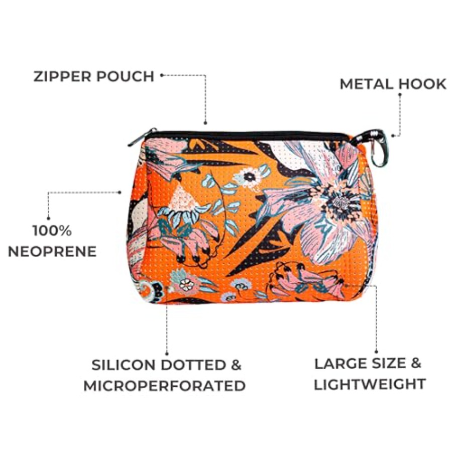 Brand Large Makeup Bag with Zi - Woman In Bag review and price