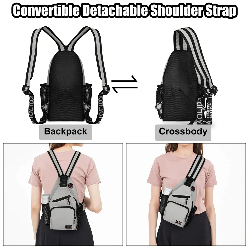 Multi-pocket Casual Chest Bag  - Women'S Bags Everyday review and price