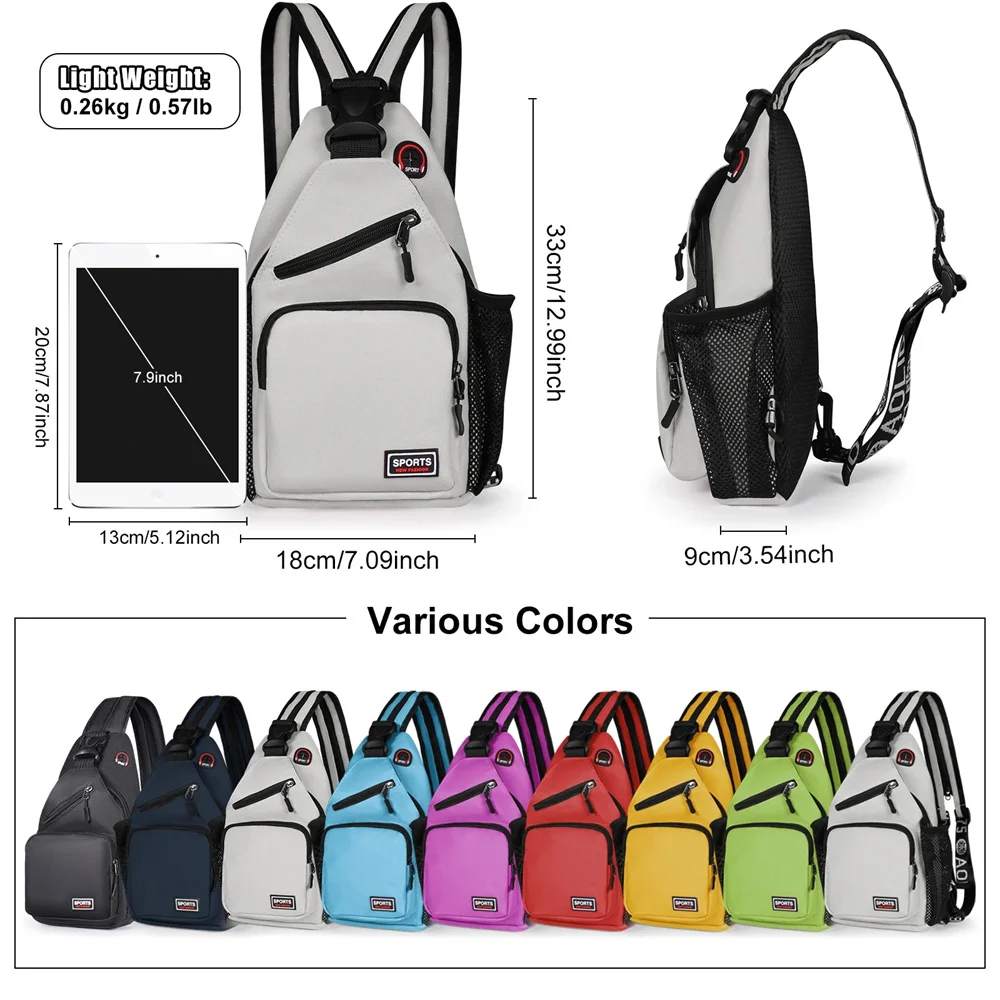 Multi-pocket Casual Chest Bag  - Women'S Bags Everyday review and price