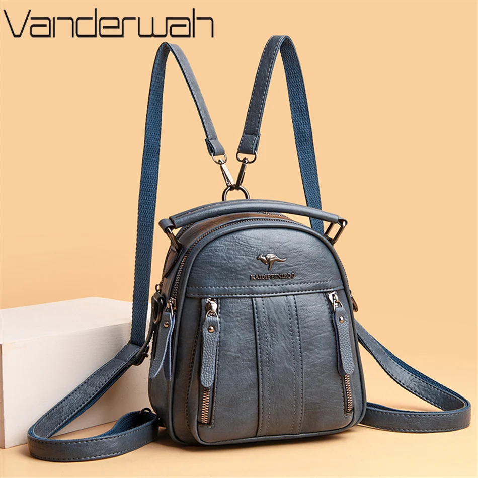 4 In 1 Leather Backpacks Multi - Women Bags In Sale review and price