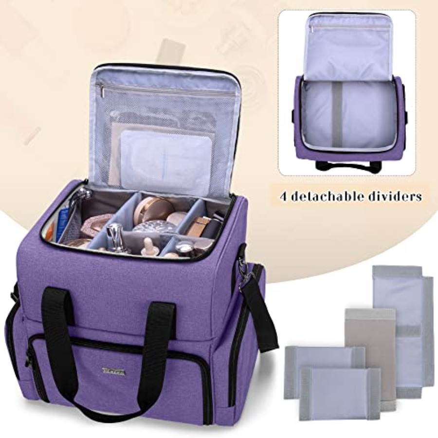 2 Layers Large Travel Makeup B - Woman In Bag review and price