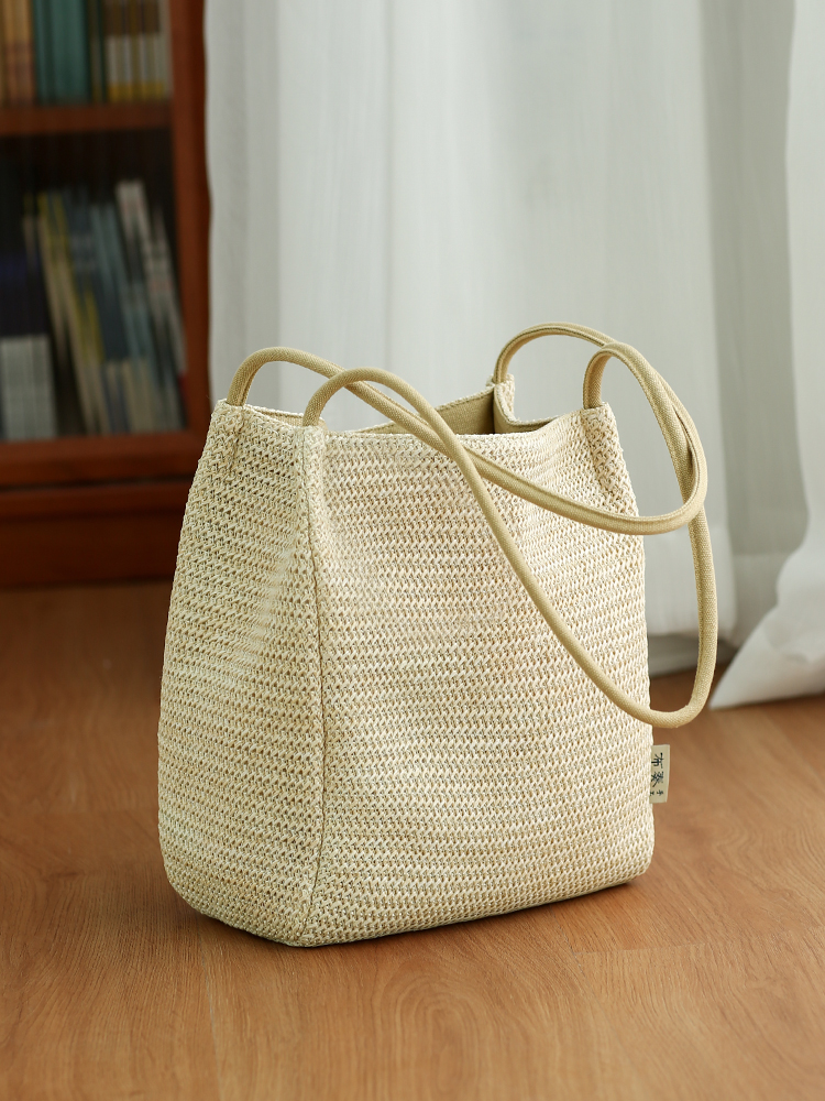 Woven bag lazy wind summer str - Woven Straw Bag review and price