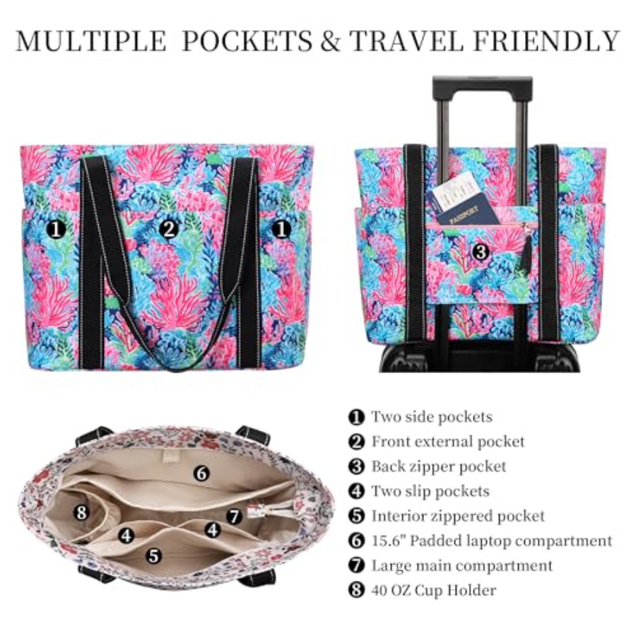 Tote Bag for Women with Laptop - Woman In Bag review and price