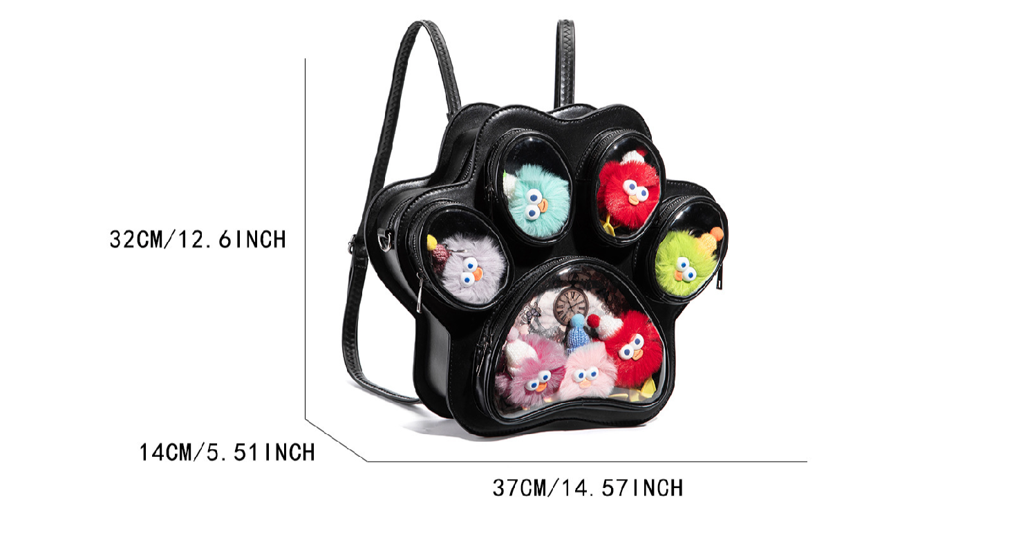 Cute Cat Paw Shape Ita Bag, PU - Women'S Bags Everyday review and price
