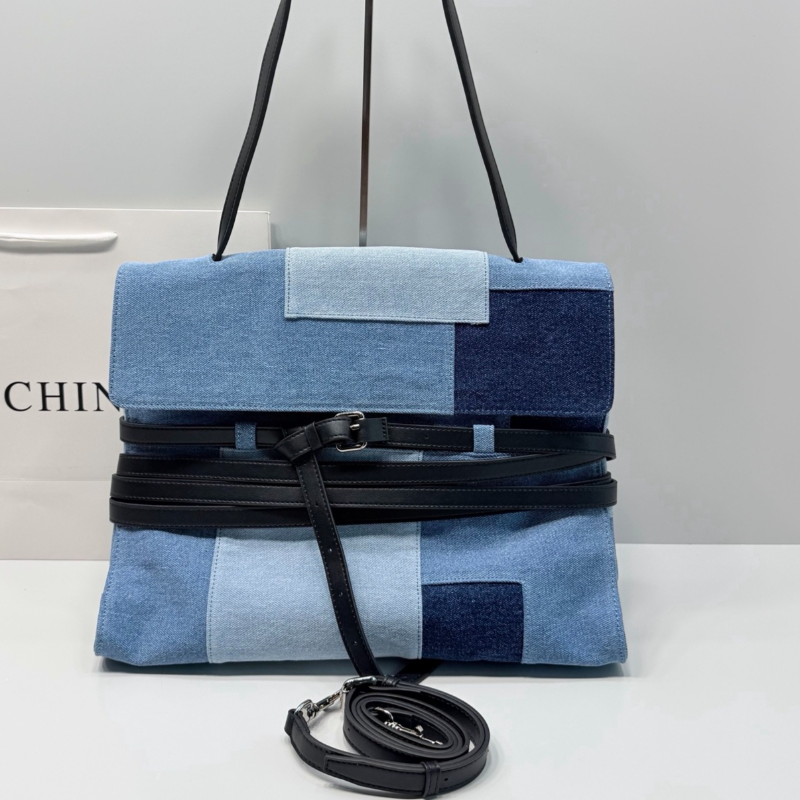 Color Block Denim Handbag Cros - Women'S Crossbody Bags review and price