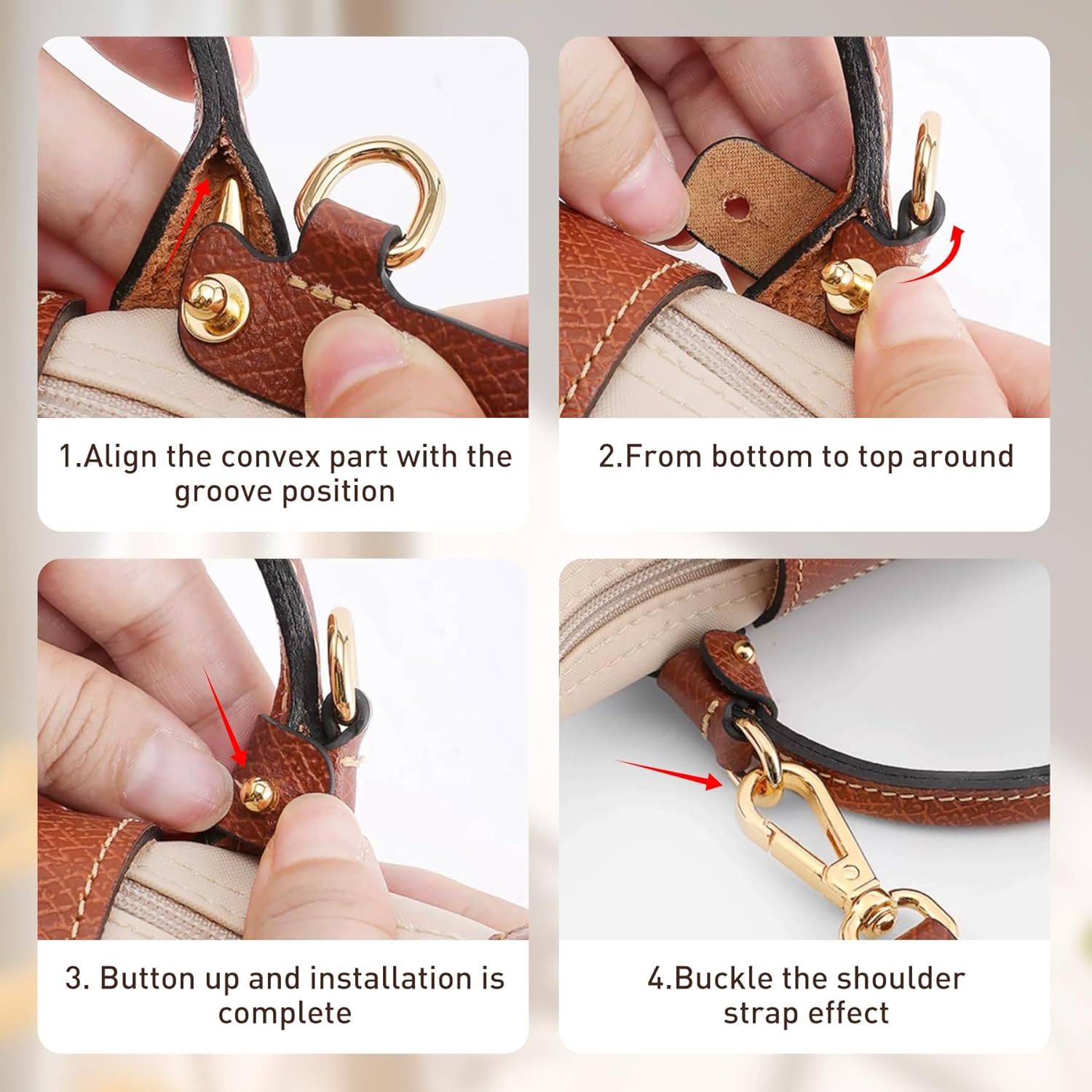Leather bag shoulder strap for - Women'S Bags Longchamp review and price