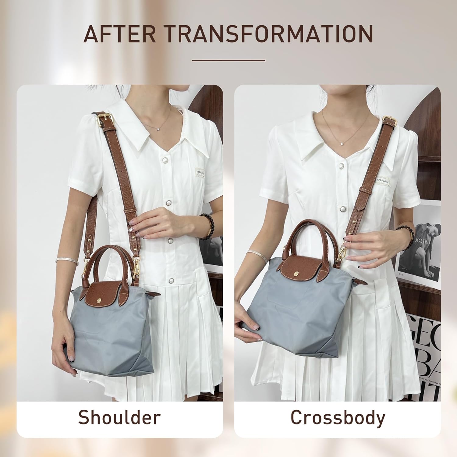 Leather bag shoulder strap for - Women'S Bags Longchamp review and price