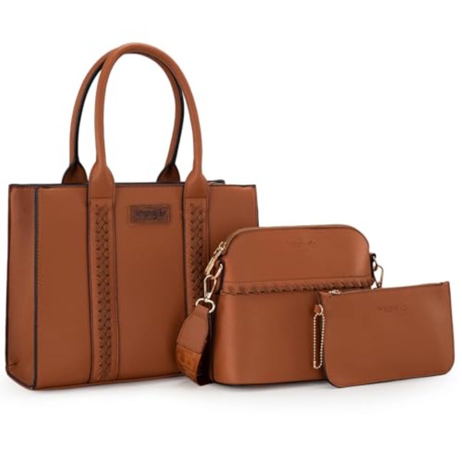 Wrangler 3Pcs Purses for Women - Women'S Crossbody Bags review and price