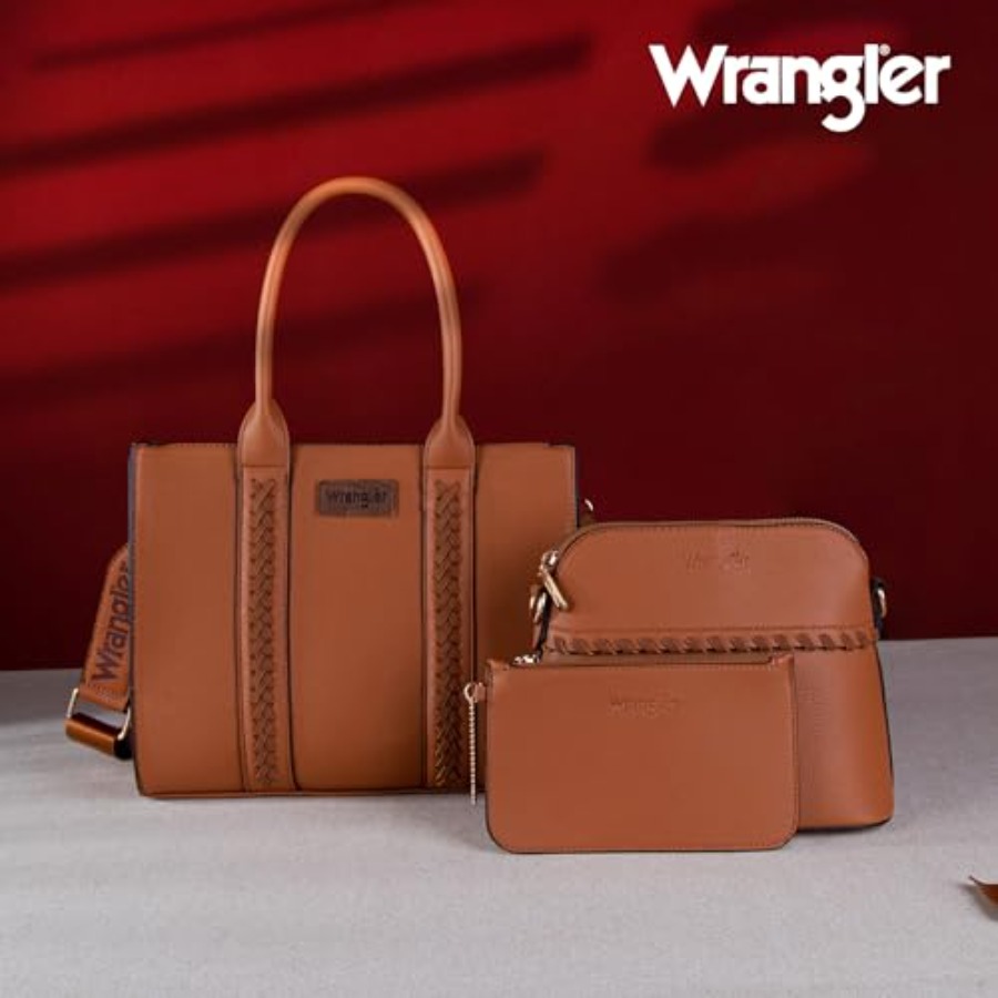 Wrangler 3Pcs Purses for Women - Women'S Crossbody Bags review and price