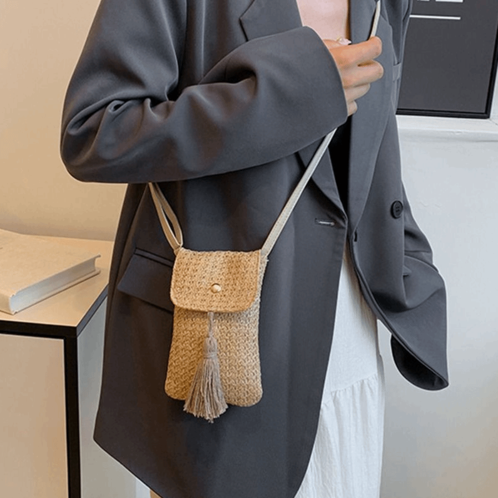 Fashion Weaving Straw Woven Ha - Woven Straw Bag review and price
