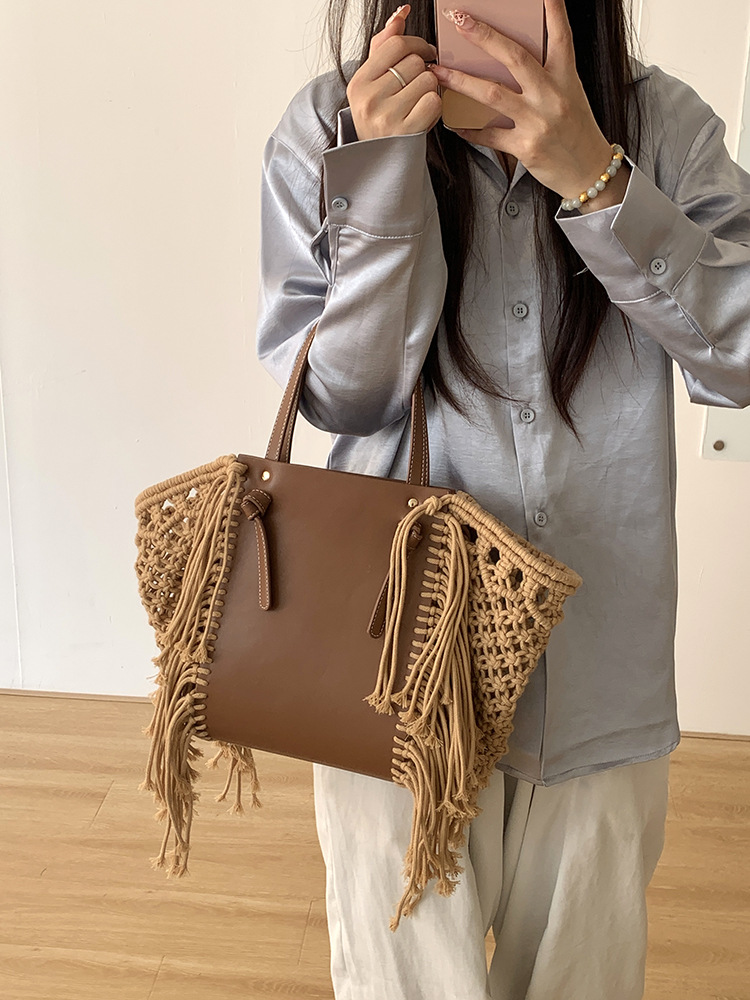 Retro Cotton Rope Tassel Bag H - Women'S Bags Holiday review and price