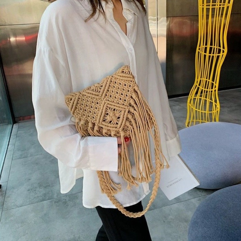 Fashion Ethnic Style Woven Str - Woven Straw Bag review and price