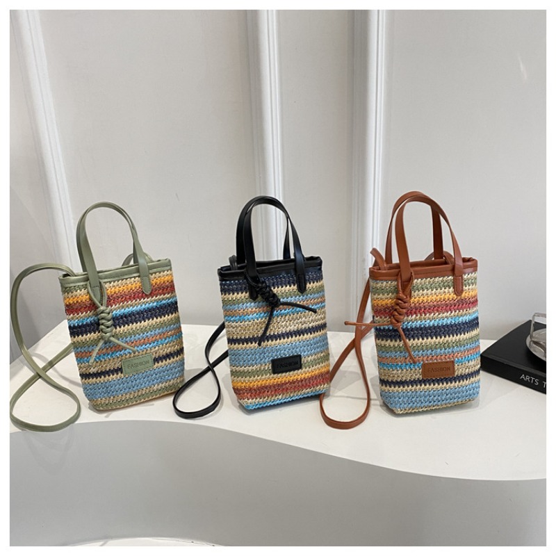 Retro Straw Shoulder Bag Mobil - Woven Straw Bag review and price