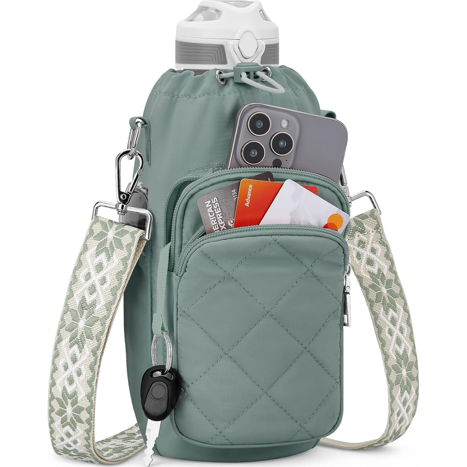 Insulated Water Bottle Bag Cro - Women'S Crossbody Bags review and price