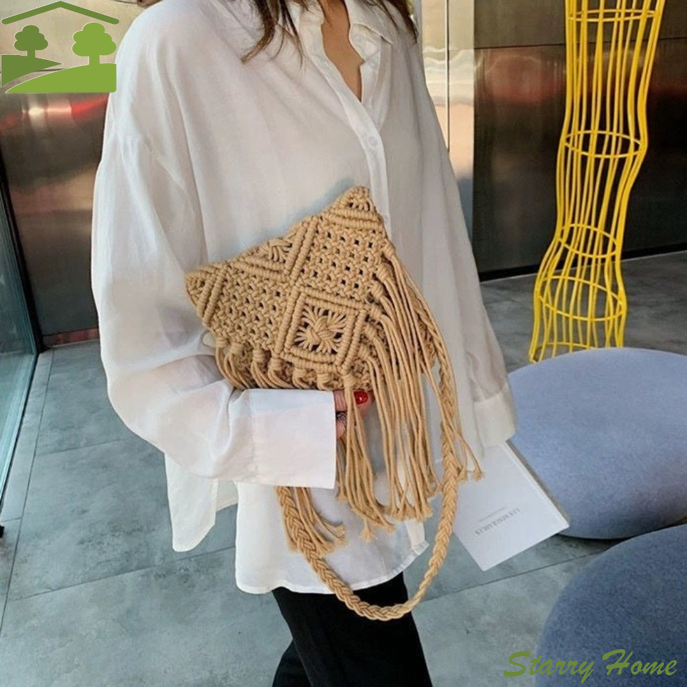 Fashion Ethnic Style Woven Str - Woven Straw Bag review and price