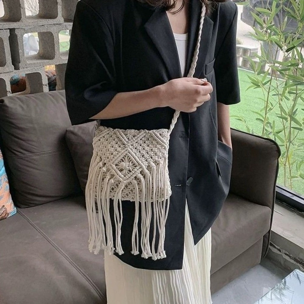 Fashion Ethnic Style Woven Str - Woven Straw Bag review and price