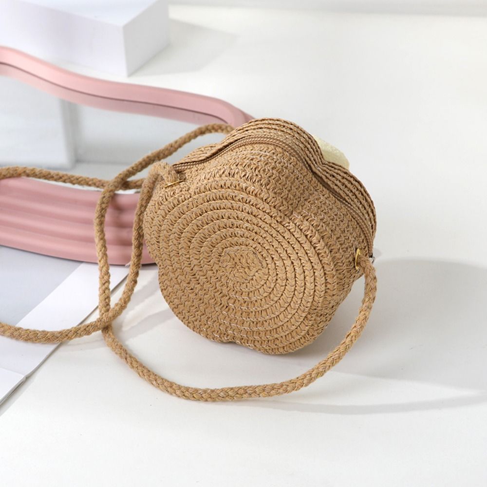 Cute Straw Crossbody Bag Flowe - Woven Straw Bag review and price
