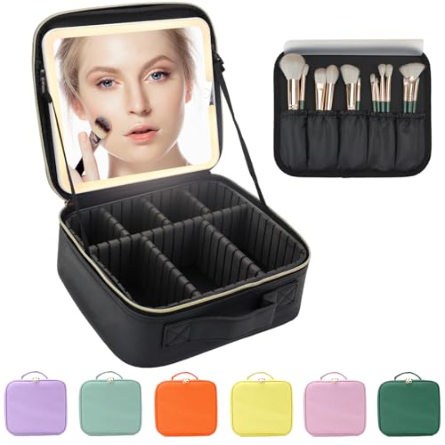 Makeup Bag, Large Vanity Makeu - Women Vanity Bags review and price