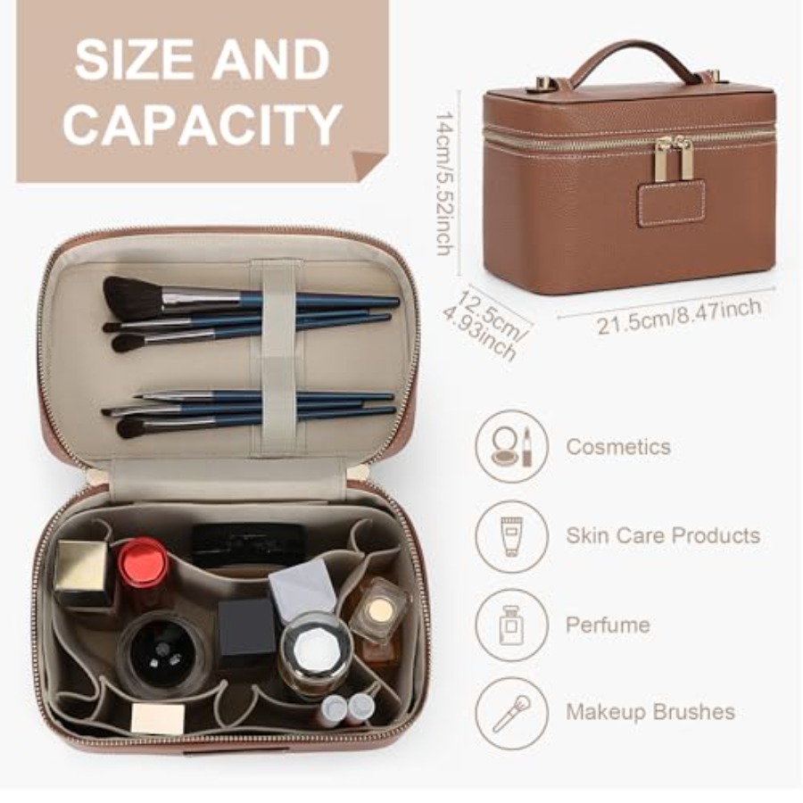 Makeup Bag Vanity Case for Wom - Women Vanity Bags review and price