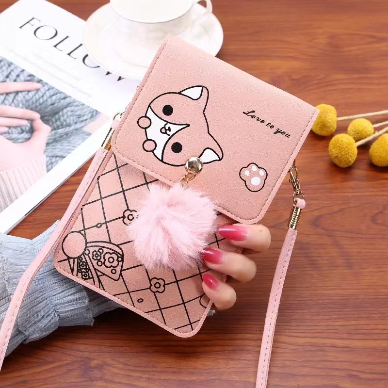 Cute Cartoon Pattern Touch-Scr - Women'S Crossbody Bags review and price