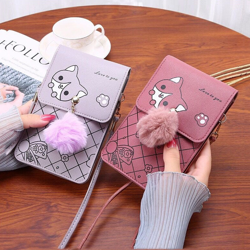 Cute Cartoon Pattern Touch-Scr - Women'S Crossbody Bags review and price