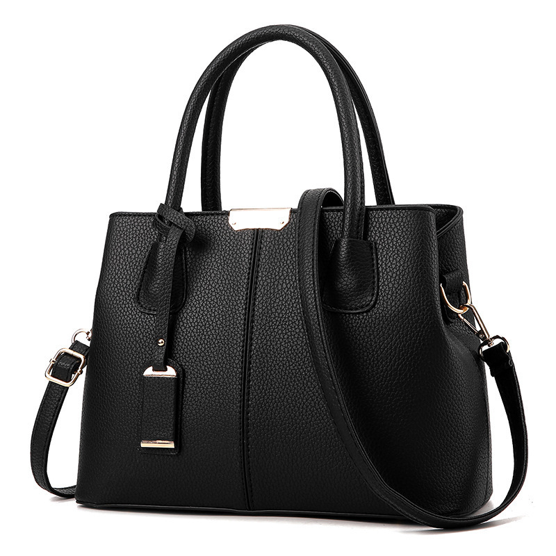 PU Leather Top-Handle Bag Stru - Top Handle Structured review and price