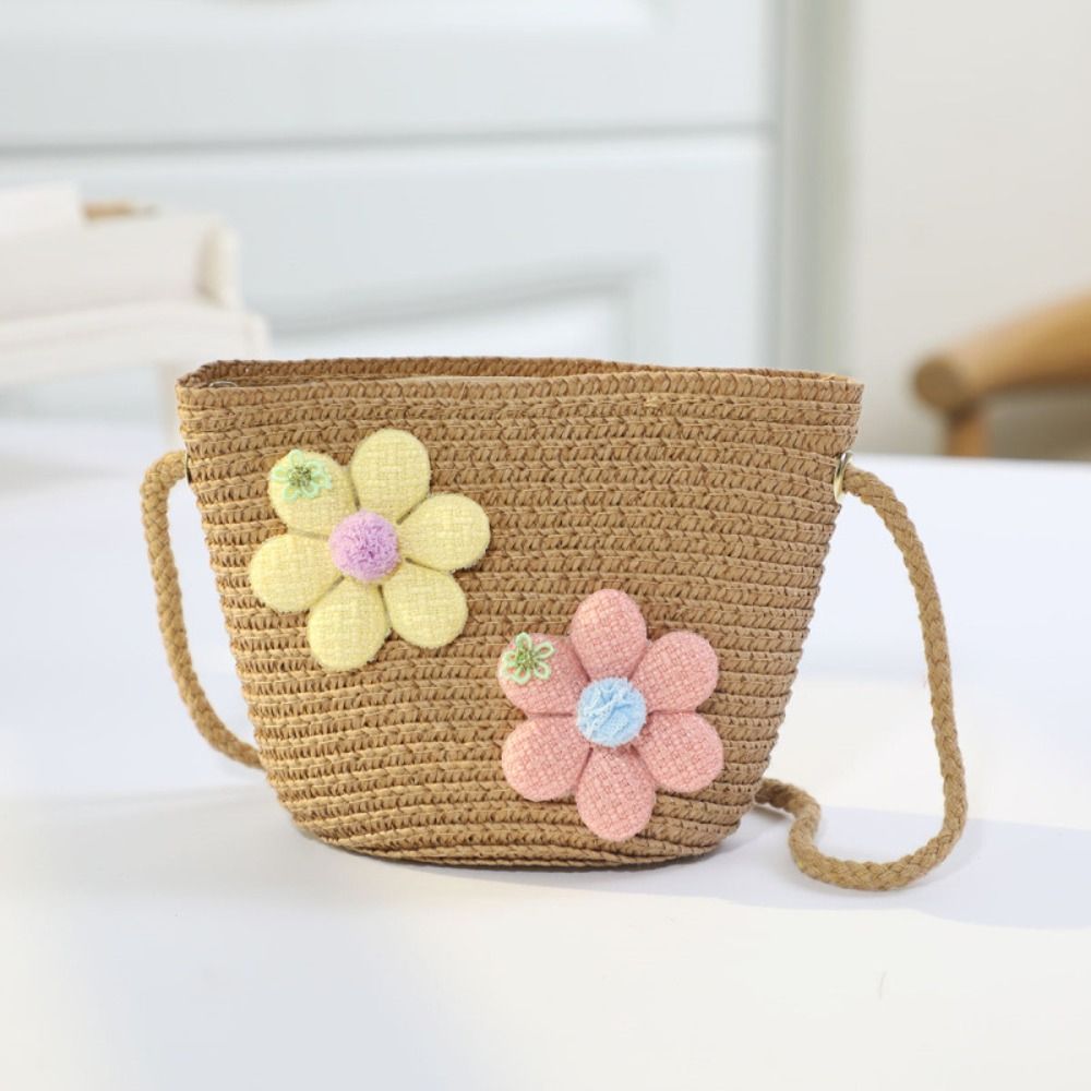 Cute Handmade Woven Girl Flowe - Woven Straw Bag review and price