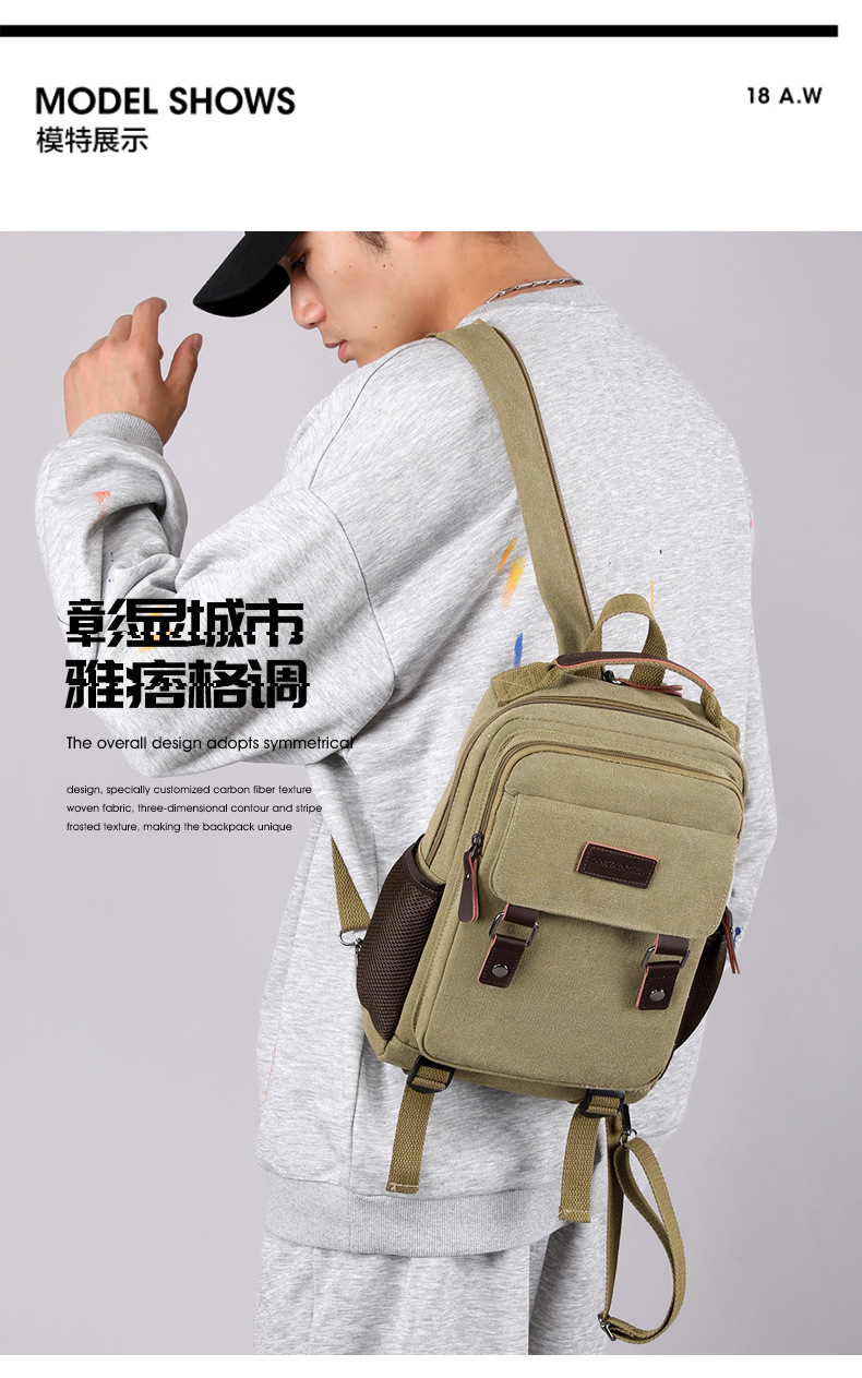New Canvas Chest Bag Men Large - Women'S Bags Everyday review and price