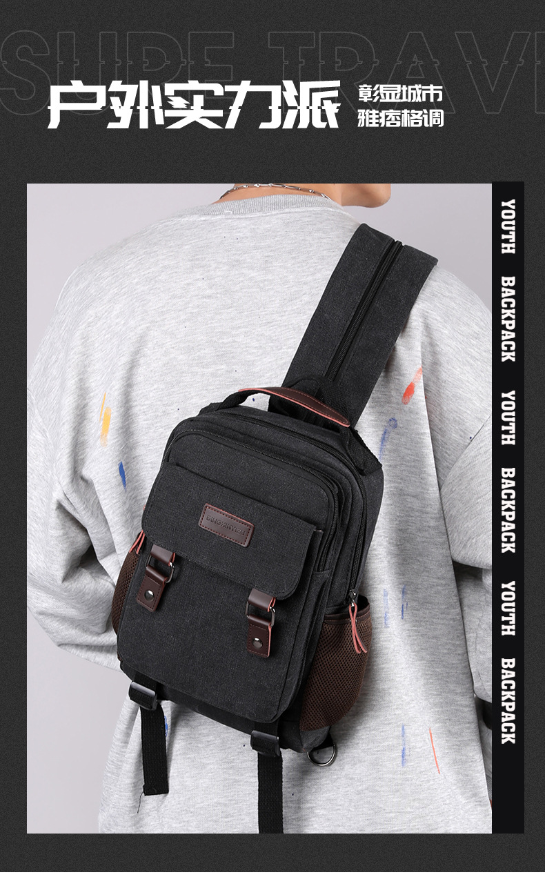 New Canvas Chest Bag Men Large - Women'S Bags Everyday review and price