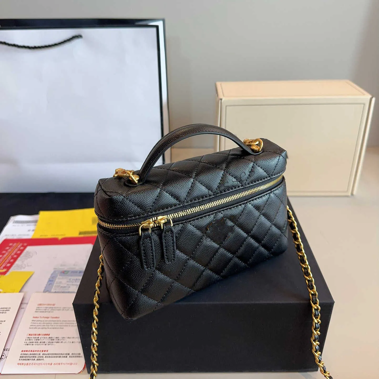L P hot Enamel handle kel Case - Women Vanity Bags review and price