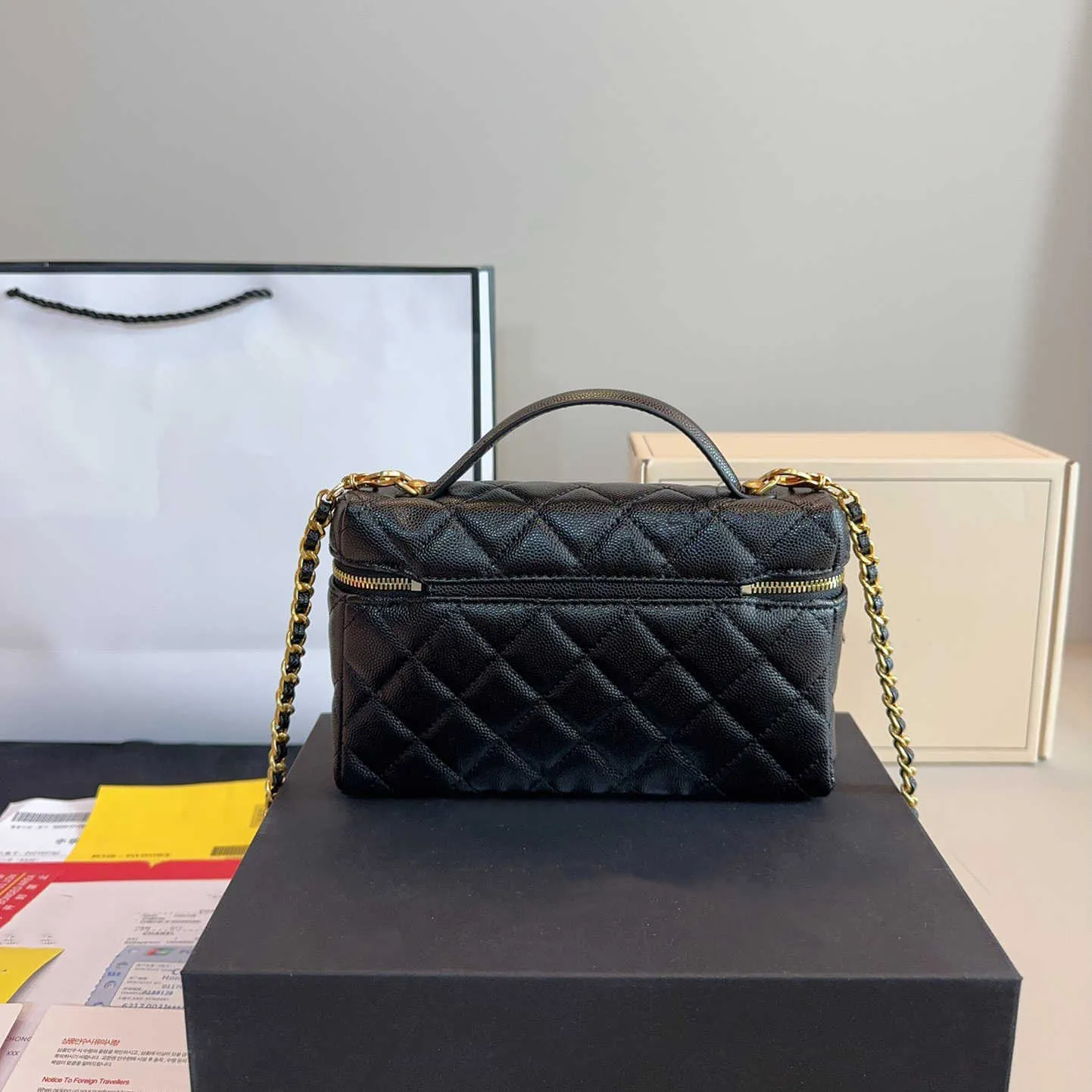 L P hot Enamel handle kel Case - Women Vanity Bags review and price